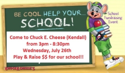 Chuck E. Cheese Summer Family Fun Event!